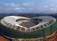 廣西崇左市體育中心收尾